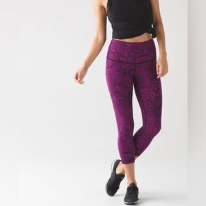 Lululemon Wunder Under Crop (Hi-Rise)